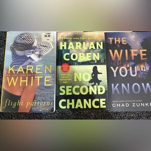 Collection of 3 Bestselling paperback adult fiction Books